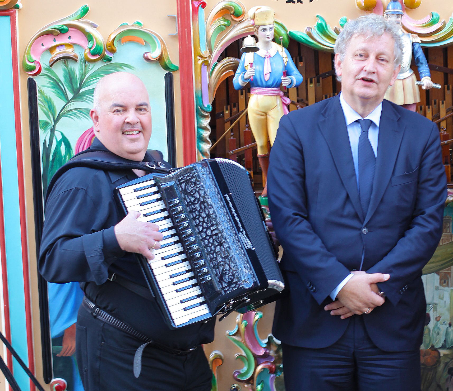 Met Burgemeester Eberhard van der Laan