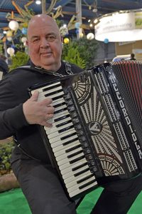 Accordeonist René Trok